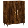 Stylish Highboard Smoked Oak | 69.5x34x180 cm | Hipomarket