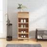 Shoe Cabinet Sonoma Oak 40x36x105 cm Engineered Wood Colour sonoma oak Quantity in Package 1 Number of Number of shelves 