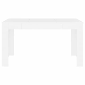 Elegant White Dining Table - 140x74.5 cm | HipoMarket