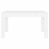 Elegant White Dining Table - 140x74.5 cm | HipoMarket