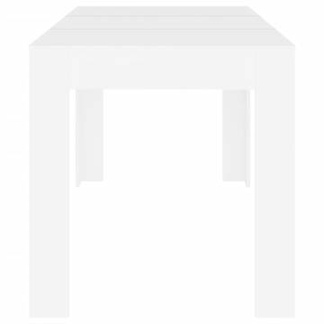 Elegant White Dining Table - 140x74.5 cm | HipoMarket