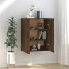 Hanging Cabinet Brown Oak 69,5x34x90 cm Engineered Wood Colour brown oak Quantity in Package 1 Number of 