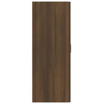 Hanging Cabinet Brown Oak - Stylish Wall Storage Solution