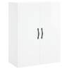 Stylish Highboard High Gloss White - 69.5x34x180 cm | HipoMarket