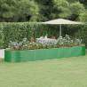 Garden Raised Bed Powder-coated Steel 510x140x68 cm Green Colour green Size 510 x 140 x 68 cm Quantity in Package 1 