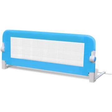 Toddler Safety Bed Rail 2 pcs - Blue 102x42 cm | Hipomarket