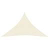 Sunshade Sail 160 g/m² Cream 2.5x2.5x3.5 m HDPE Colour cream Size 2.5 x 2.5 x 3.5 m Quantity in Package 1 