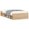 Sonoma Oak Bed Frame 90x200 cm | Stylish & Practical Design