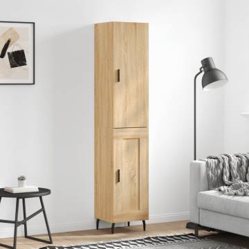 Highboard Sonoma Oak - Stylish Storage Solution | Hipomarket