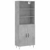 Highboard Concrete Grey - Stylish Storage Solution | HipoMarket