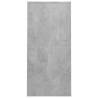 Sleek Concrete Grey Notebook Desk | 102.5x35x75 cm