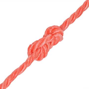 Twisted Rope Polypropylene 14mm 250m - Orange | HipoMarket