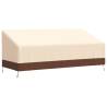 3-Seater Bench Cover Beige 204x86x48/73 cm 600D Oxford Size 204 x 86 x 48/73 cm Quantity in Package 1 