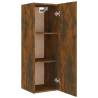 4 Piece TV Cabinet Set in Smoked Oak - Stylish & Practical