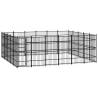 Outdoor Dog Kennel Steel 27.65 m² Size 576 x 480 x 200 cm Quantity in Package 1 