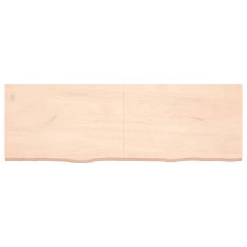 Solid Wood Bathroom Countertop - 180x60cm | HipoMarket