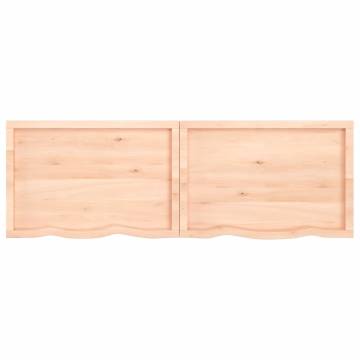 Solid Wood Bathroom Countertop - 180x60cm | HipoMarket