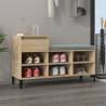 Shoe Cabinet Sonoma Oak 102x36x60 cm Engineered Wood Colour sonoma oak Quantity in Package 1 Number of Number of shelves 