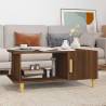 Coffee Table Brown Oak 90x50x40 cm Engineered Wood Colour brown oak Quantity in Package 1 