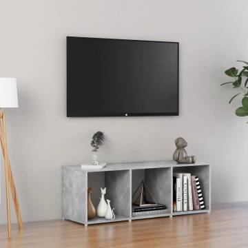 Concrete Grey TV Cabinet - Stylish & Functional Design | HipoMarket