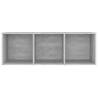 Concrete Grey TV Cabinet - Stylish & Functional Design | HipoMarket