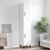 Highboard High Gloss White 34.5x34x180 cm Engineered Wood Colour high gloss white Quantity in Package 1 Model 1 door 