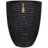 Capi Vase Nature Row Elegant Low 46x58 cm Anthracite KRWZ783 Colour anthracite Size 46 x 58 cm Quantity in Package 1 