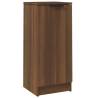 Brown Oak Sideboard - Minimalist Storage Solution 30x30x70 cm