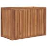 Raised Bed 100x50x70 cm Solid Teak Wood Size 100 x 50 x 70 cm Quantity in Package 1 