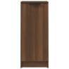 Brown Oak Sideboard - Minimalist Storage Solution 30x30x70 cm