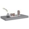 Stylish Grey Floating Wall Shelf - 50x23 cm | HiPoMarket