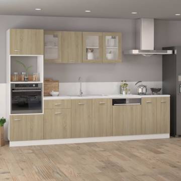 Bottom Cabinet Sonoma Oak 60x46x81.5 cm - Hipomarket