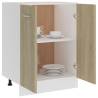 Bottom Cabinet Sonoma Oak 60x46x81.5 cm - Hipomarket