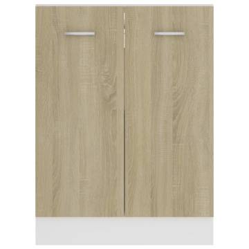 Bottom Cabinet Sonoma Oak 60x46x81.5 cm - Hipomarket