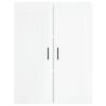 Highboard High Gloss White - Stylish Storage Solution