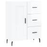 Highboard High Gloss White - Stylish Storage Solution