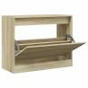 Shoe Cabinet Sonoma Oak - Compact Storage Solution