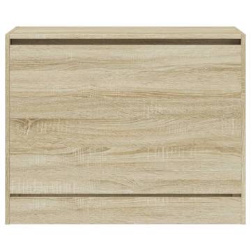 Shoe Cabinet Sonoma Oak - Compact Storage Solution