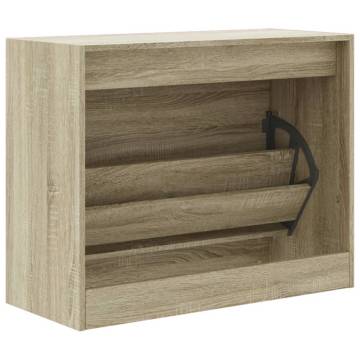 Shoe Cabinet Sonoma Oak - Compact Storage Solution