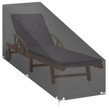 Durable Sunlounger Cover with 12 Eyelets - 200x65x35/60 cm