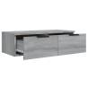 Wall Cabinet Grey Sonoma | Stylish Storage Solution 68x30x20 cm