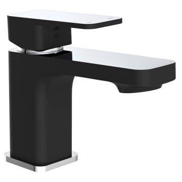 SCHÜTTE Basin Mixer MADASGASKAR - Chrome & Matt Black Finish