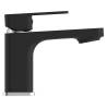 SCHÜTTE Basin Mixer MADASGASKAR - Chrome & Matt Black Finish