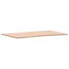 Solid Wood Beech Desk Top 100x(55-60)x1.5 cm | Hipo Market