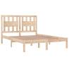 Solid Pine Bed Frame 160x200 cm - Sturdy & Stylish Sleep Solution