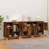 3 pcs Smoked Oak Sideboards | Stylish Storage Solutions