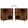 3 pcs Smoked Oak Sideboards | Stylish Storage Solutions