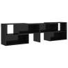 High Gloss Black TV Cabinet - Stylish & Functional | HipoMarket