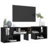 High Gloss Black TV Cabinet - Stylish & Functional | HipoMarket