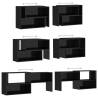 High Gloss Black TV Cabinet - Stylish & Functional | HipoMarket